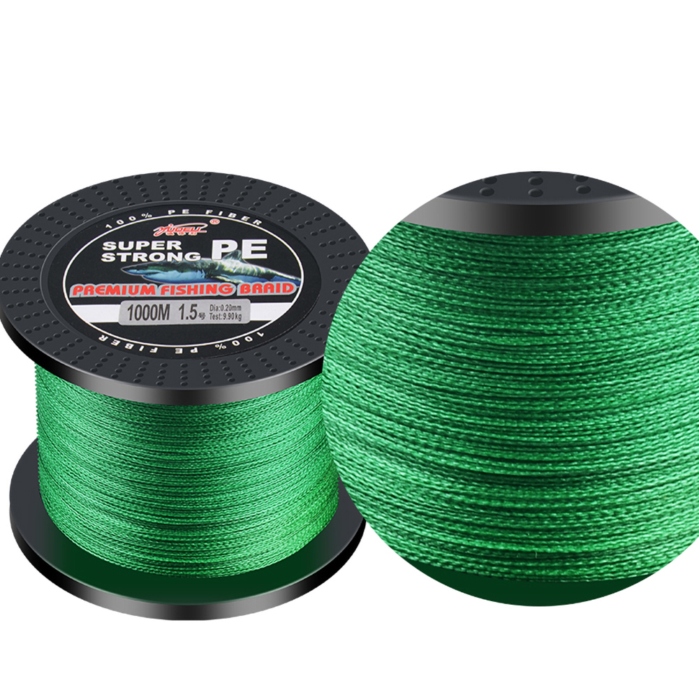 FREE FISHER Fishing Line 1000M 4 Strands Kite Wire Fishing Braided Line Multifilament 0.1-0.5mm PE Braid Wire for Saltwater/Freshwater