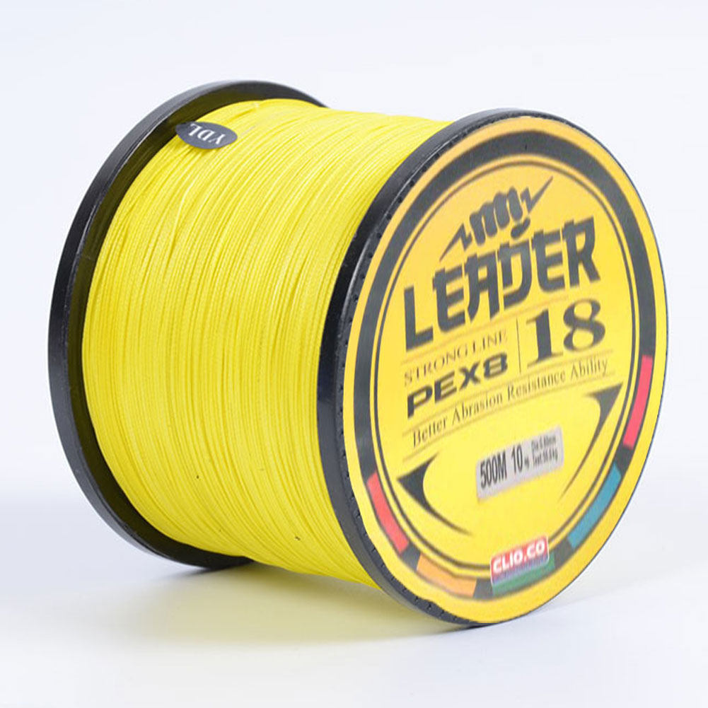 FREE FISHER Super Strong Fishing Line 8 Strands 500M Multifilament PE Line Braided 8-Wave Fishing Wires for Saltwater/Freshwater