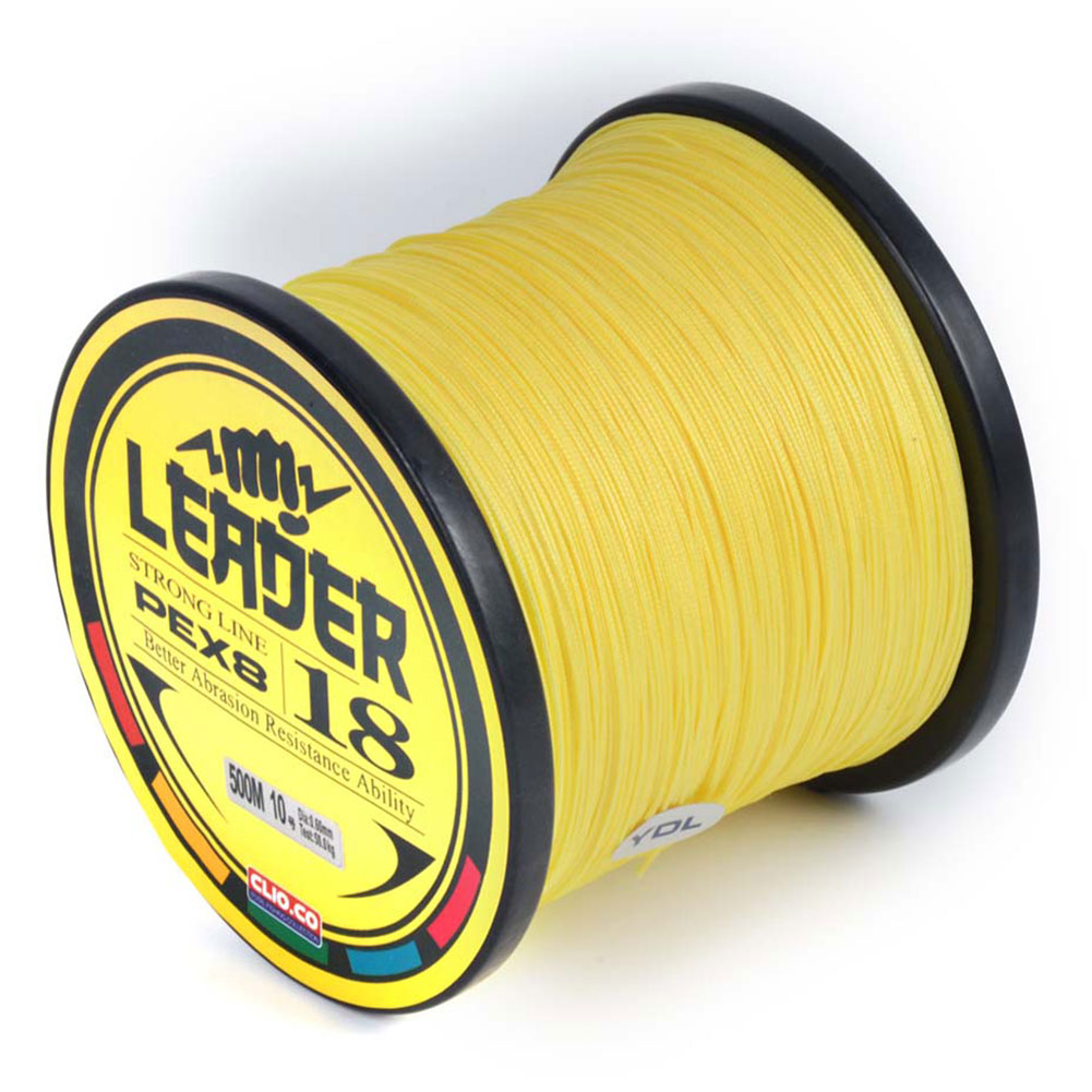 FREE FISHER Super Strong Fishing Line 8 Strands 500M Multifilament PE Line Braided 8-Wave Fishing Wires for Saltwater/Freshwater