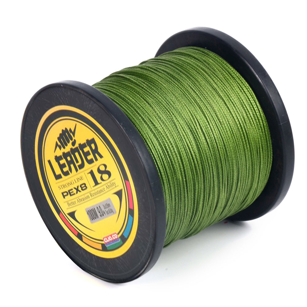 FREE FISHER 1000M PE Braided Line 8 Strands Fishing Line Multifilament Carp Fishing Lines Kite Wire 1093 Yards for Saltwater/Freshwater