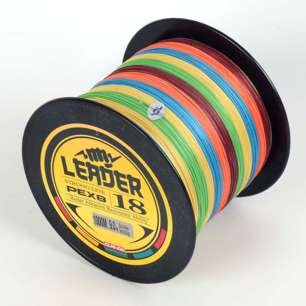 FREE FISHER 1000M PE Braided Line 8 Strands Fishing Line Multifilament Carp Fishing Lines Kite Wire 1093 Yards for Saltwater/Freshwater