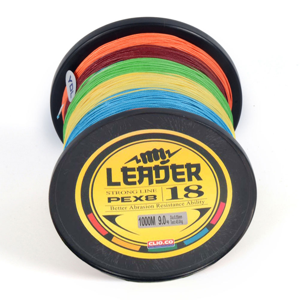 FREE FISHER 1000M PE Braided Line 8 Strands Fishing Line Multifilament Carp Fishing Lines Kite Wire 1093 Yards for Saltwater/Freshwater