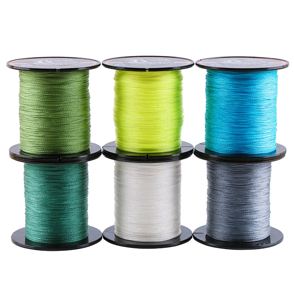 FREE FISHER Fishing Line 300M PE Braided Line 4-strand 12-80LB 0.1-0.5MM Multifilament Fishing Wire for Saltwater Freshwater