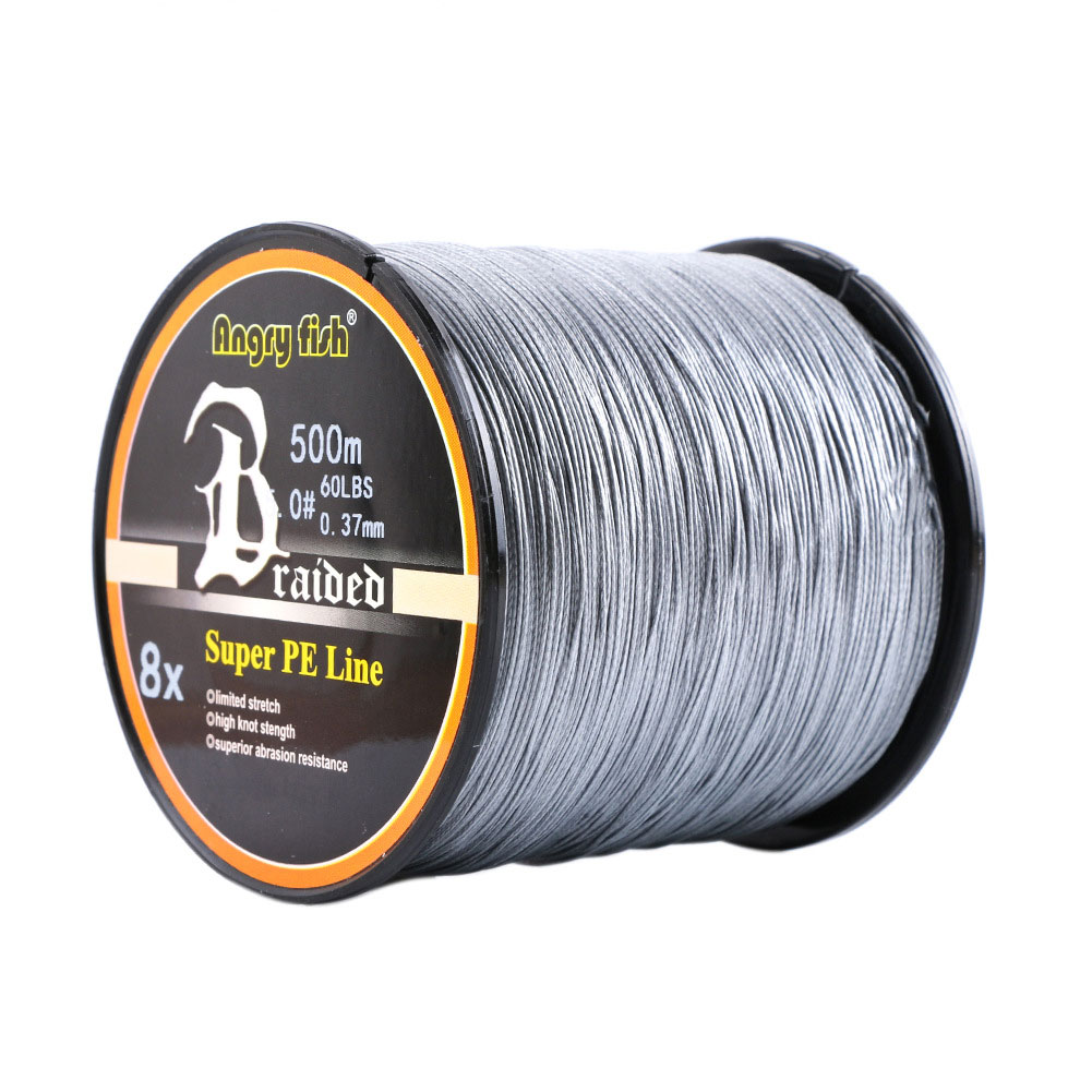 FREE FISHER 8 Strands 500M Braided Fishing Line 12-80LB PE Line Multifilament Saltwater Freshwater Smooth Floating Strong Braid Fish Wire