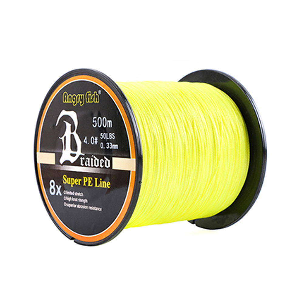 FREE FISHER 8 Strands 500M Braided Fishing Line 12-80LB PE Line Multifilament Saltwater Freshwater Smooth Floating Strong Braid Fish Wire