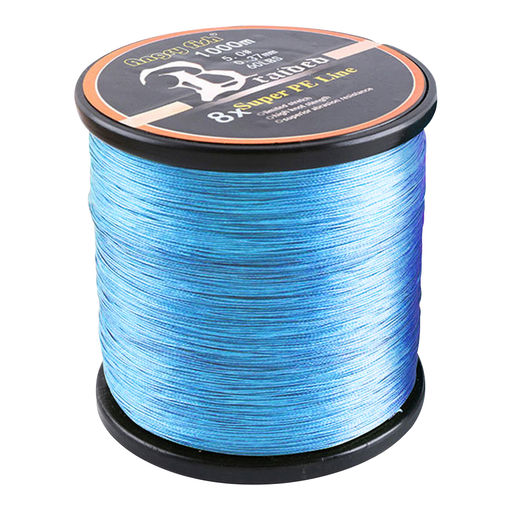 FREE FISHER 8 Strands Multifilament Braided Fishing Line Super Stronger 1000m 14-80LB PE Line Saltwater Freshwater Smooth 0.1-0.5mm