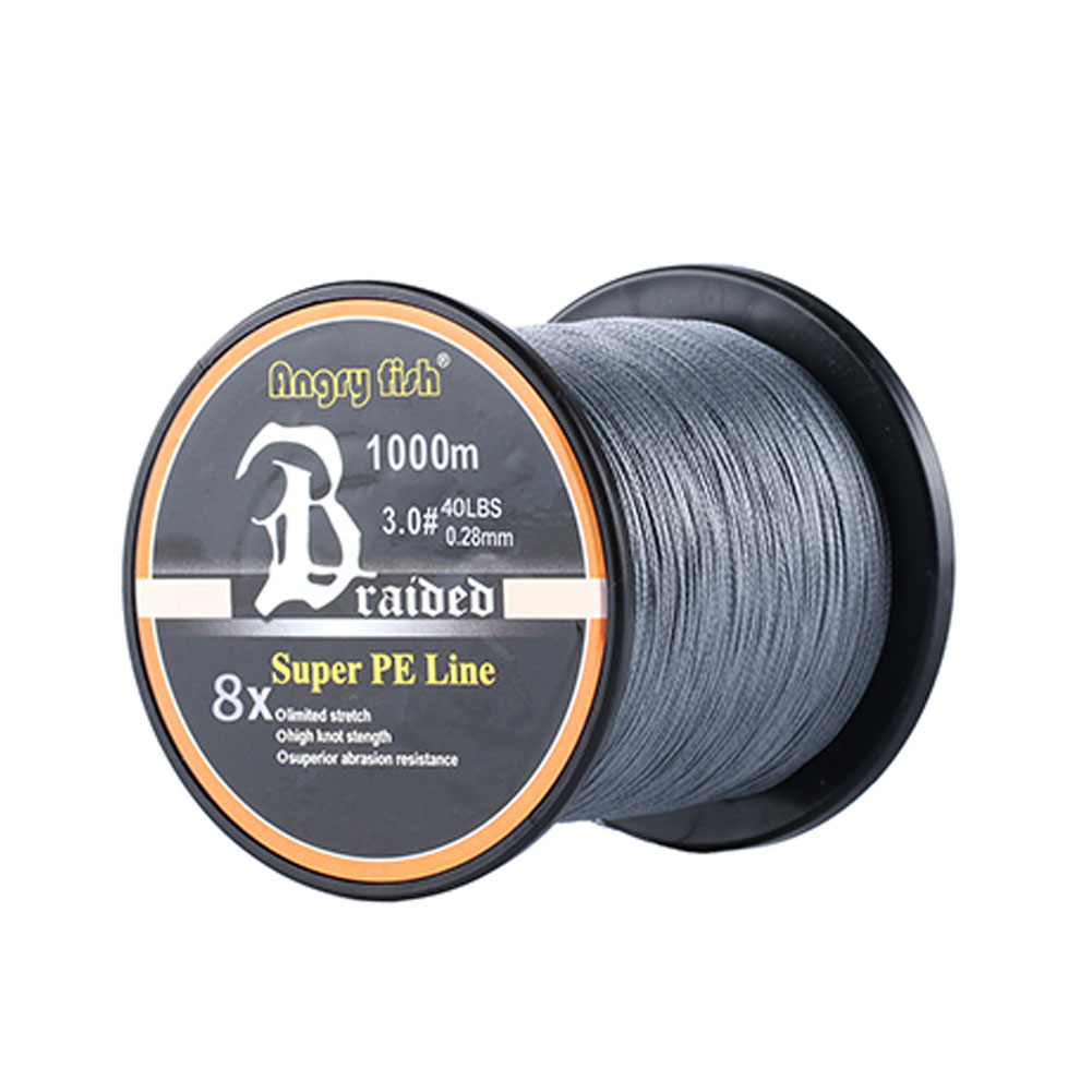 FREE FISHER 8 Strands Multifilament Braided Fishing Line Super Stronger 1000m 14-80LB PE Line Saltwater Freshwater Smooth 0.1-0.5mm