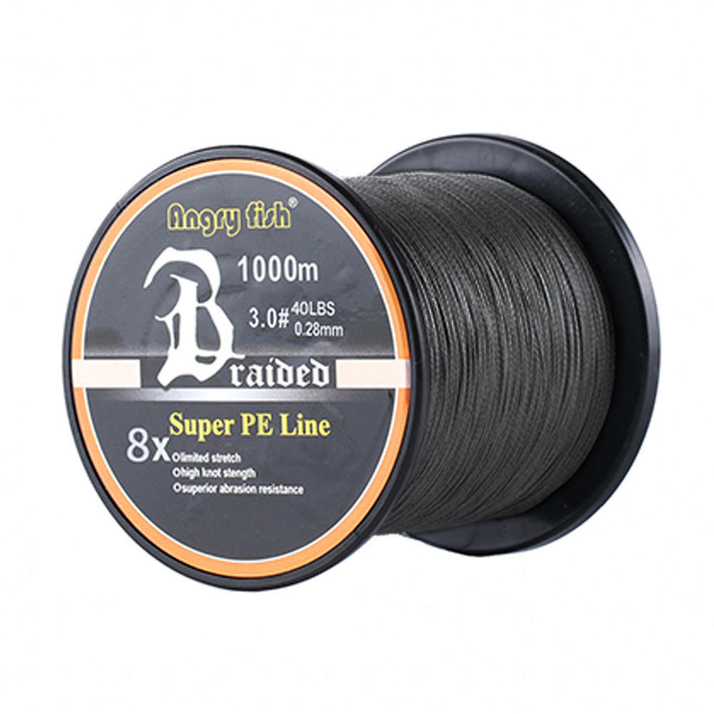 FREE FISHER 8 Strands Multifilament Braided Fishing Line Super Stronger 1000m 14-80LB PE Line Saltwater Freshwater Smooth 0.1-0.5mm