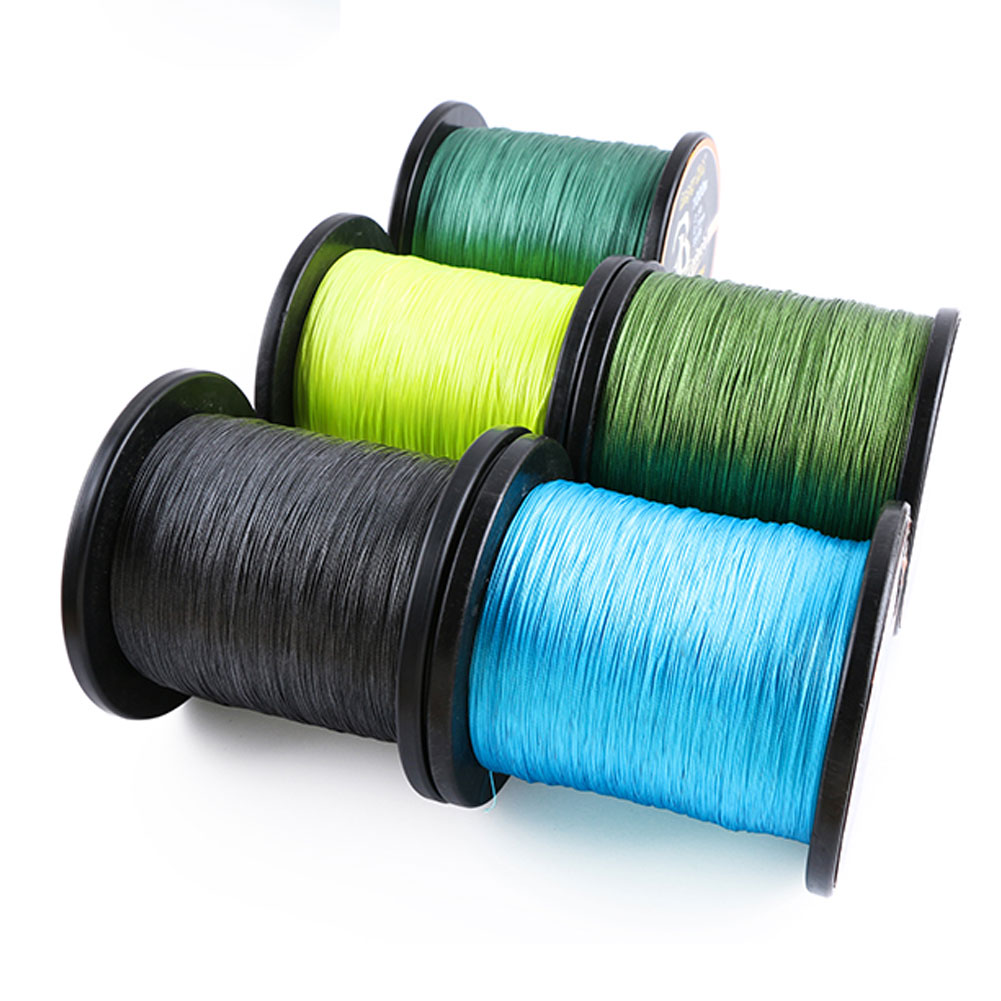 FREE FISHER 8 Strands Multifilament Braided Fishing Line Super Stronger 1000m 14-80LB PE Line Saltwater Freshwater Smooth 0.1-0.5mm