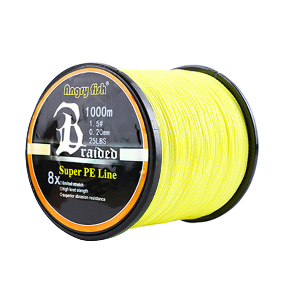 FREE FISHER 8 Strands Multifilament Braided Fishing Line Super Stronger 1000m 14-80LB PE Line Saltwater Freshwater Smooth 0.1-0.5mm