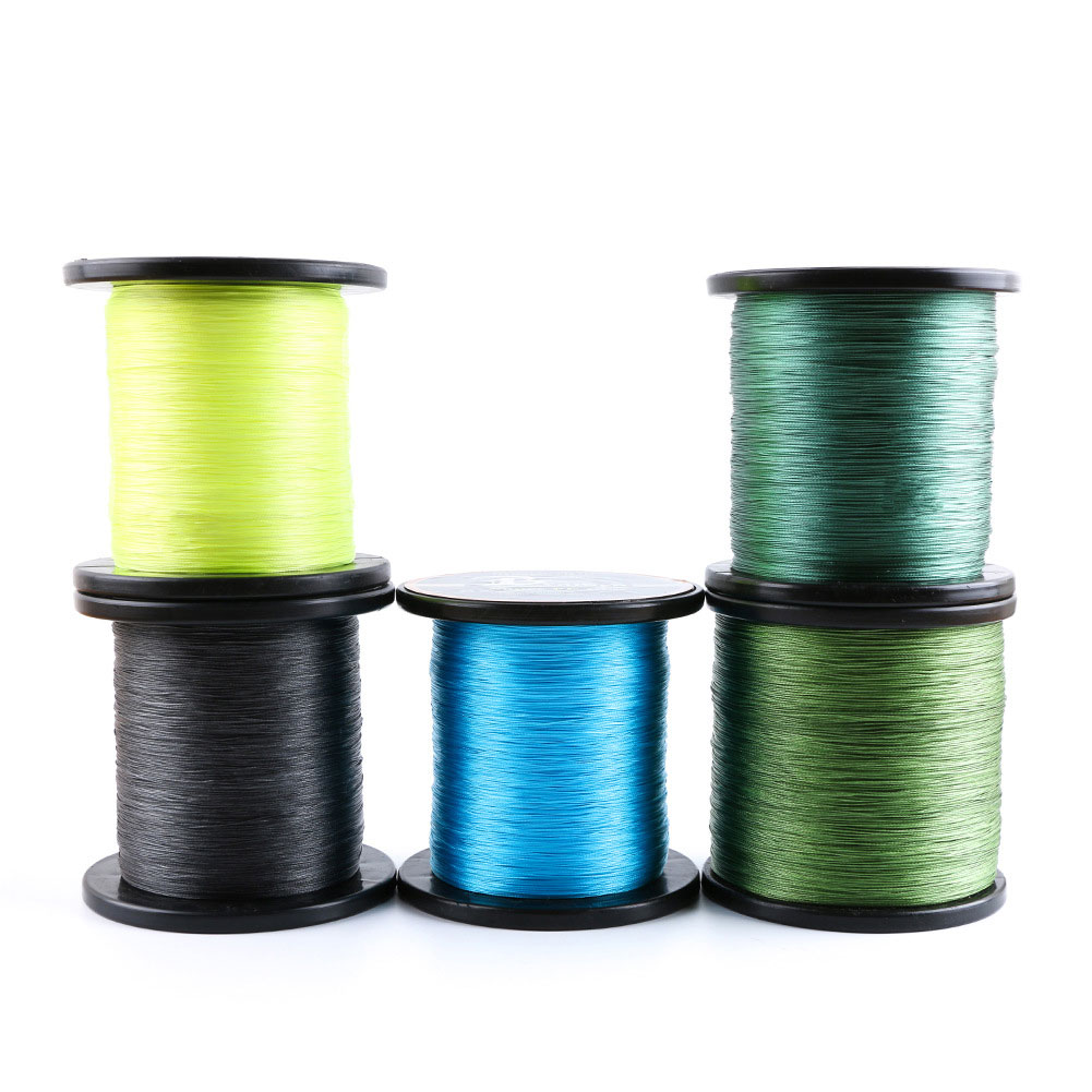FREE FISHER 8 Strands Multifilament Braided Fishing Line Super Stronger 1000m 14-80LB PE Line Saltwater Freshwater Smooth 0.1-0.5mm