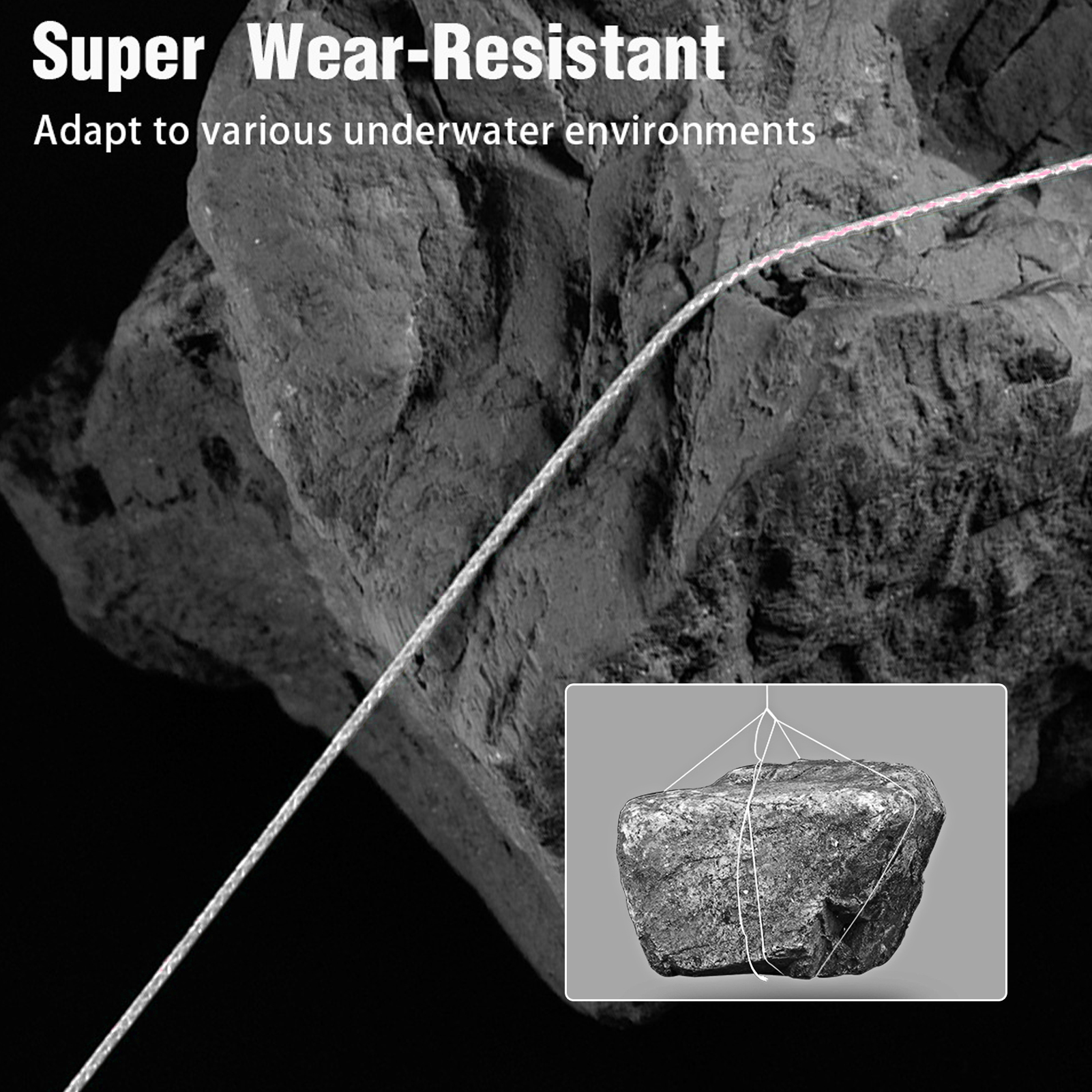 FREE FISHER 1PCS Fishing Braid Line Strong 1000M 12 Strands PE Braided Line White Multicolor Multifilament Trolling Fishing Net Kite Wire Pesca