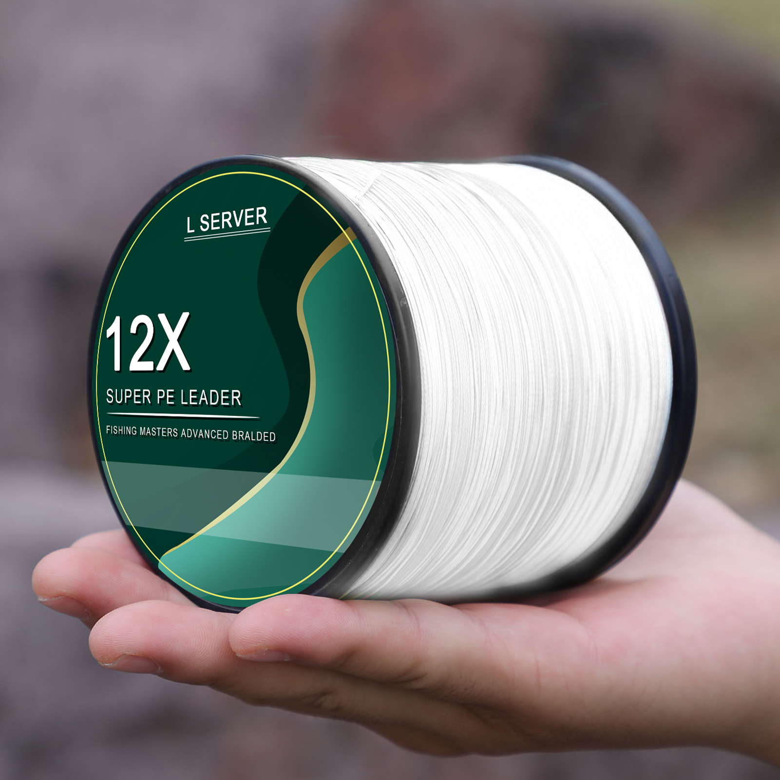 FREE FISHER 1PCS Fishing Braid Line Strong 1000M 12 Strands PE Braided Line White Multicolor Multifilament Trolling Fishing Net Kite Wire Pesca