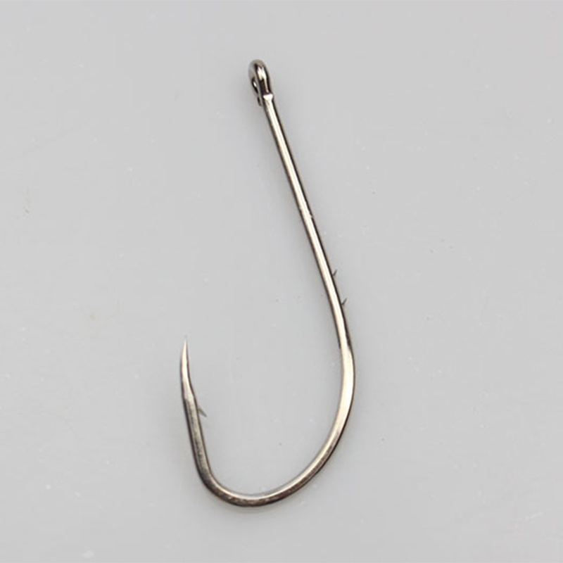 FreeFisher 100pcs/set Fishhook High Carbon Steel Barbed Hooks Bait Hol