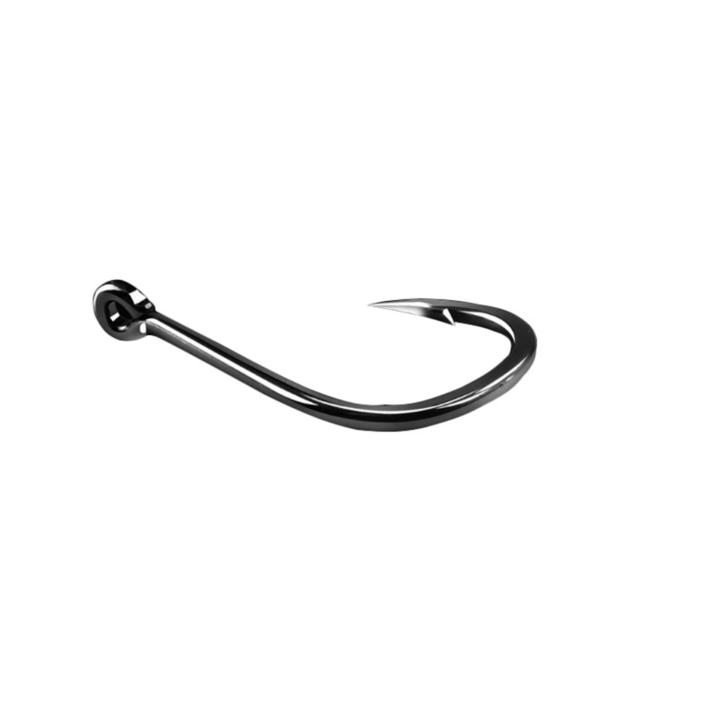 FREE FISHER 100pcs Sea Fishing Hooks Kit Faultless O'shaughnessy Black