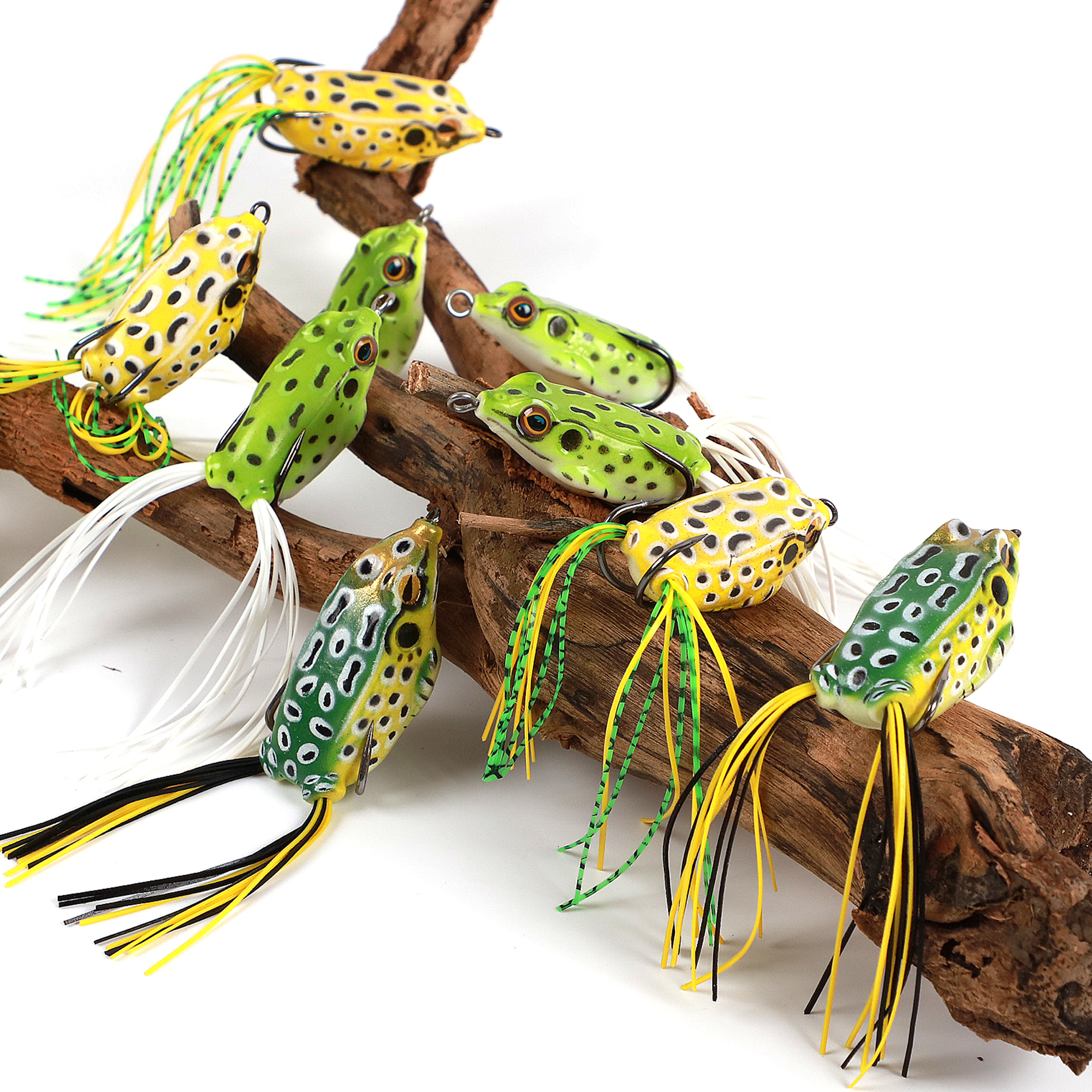 FREE FISHER 100pcs Fishing Lures Set Lead Head Soft Baits Minnow Crankbaits Spinner Fishhook Swivels Beads Frogs Fishing Jigs Swimbaits Kit