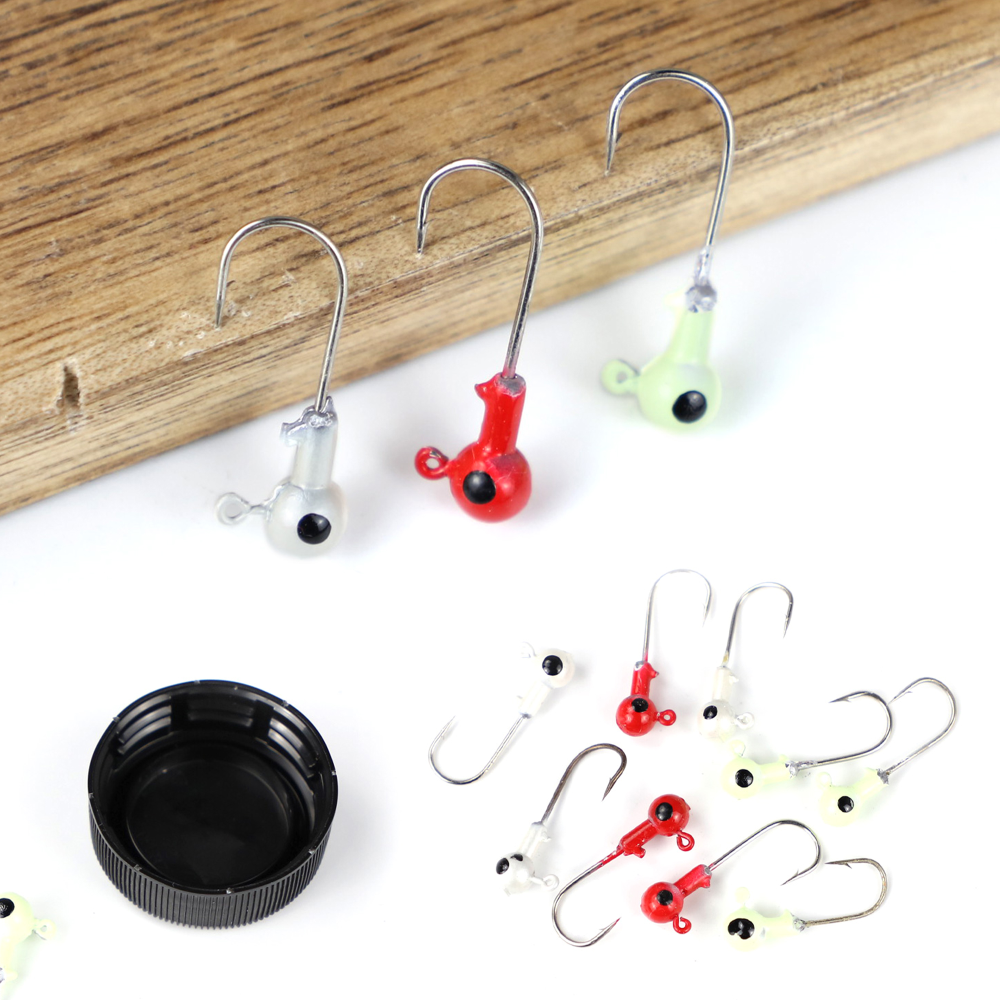 FREE FISHER 100pcs Fishing Lures Set Lead Head Soft Baits Minnow Crankbaits Spinner Fishhook Swivels Beads Frogs Fishing Jigs Swimbaits Kit