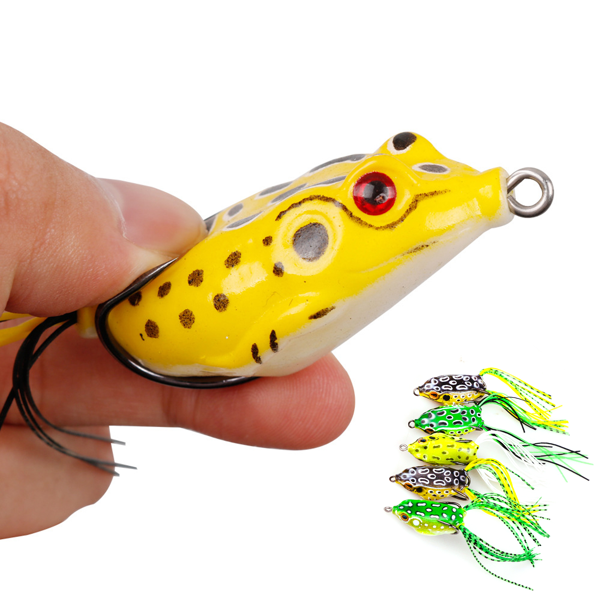 FREE FISHER 100pcs Fishing Lures Set Lead Head Soft Baits Minnow Crankbaits Spinner Fishhook Swivels Beads Frogs Fishing Jigs Swimbaits Kit