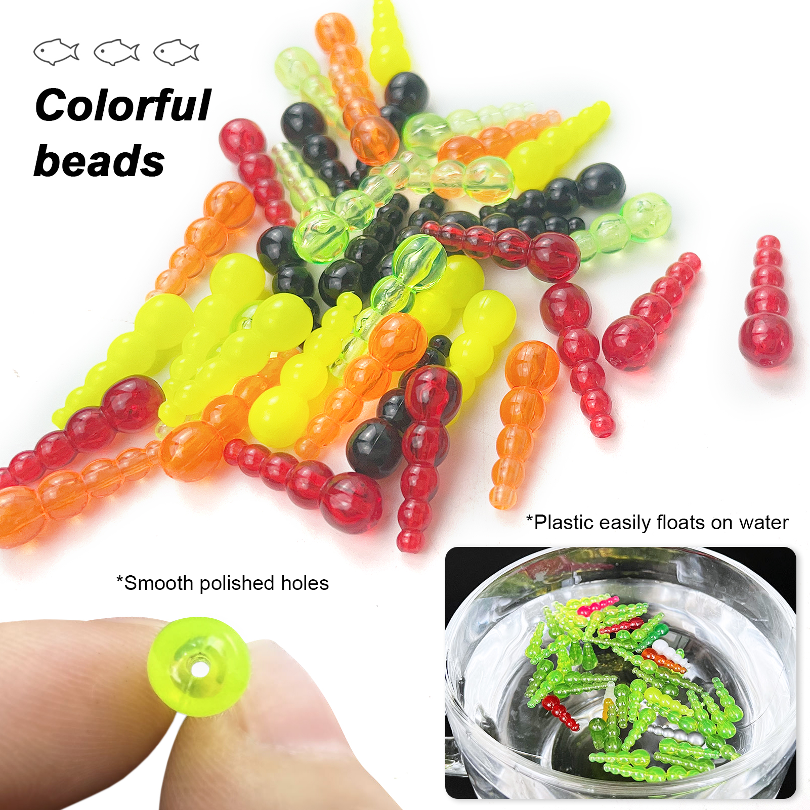 FREE FISHER 149-241pcs Fishing Spinners Set Beads Metal Sequins Hooks DIY Spinnerbaits Accessories Rooster Blades Tackle Box for Trout/Bass