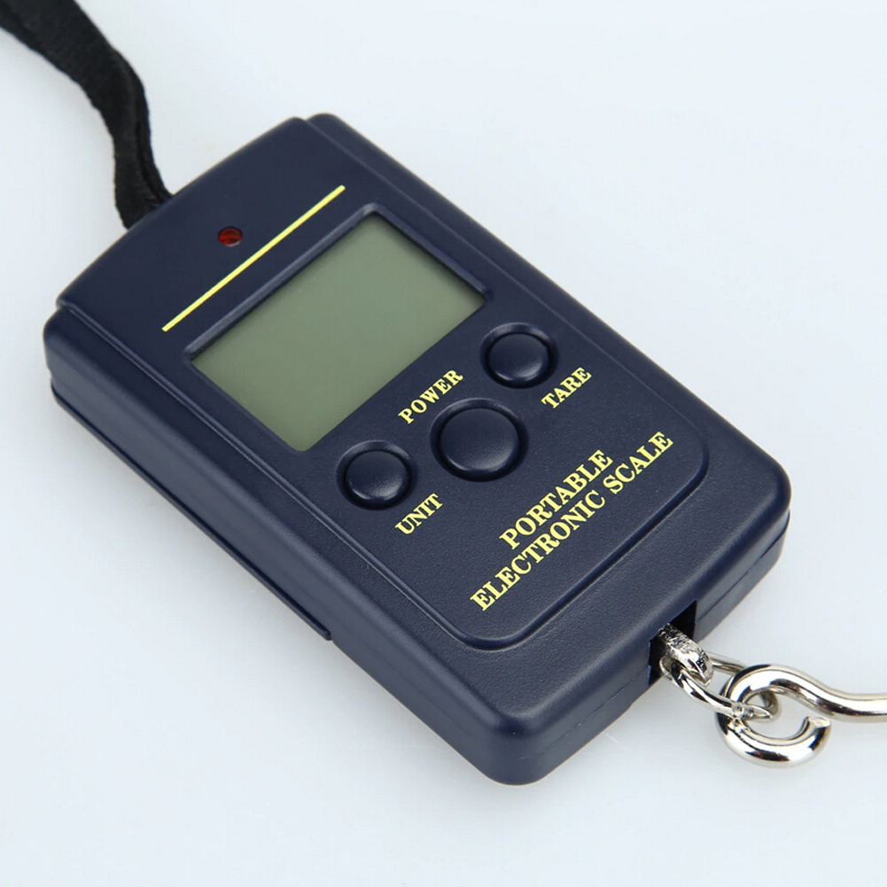 FREE FISHER 40kg-10g Mini Digital Scale for Fishing Luggage Travel Weighting Steelyard Hanging Electronic Hook Scale Kitchen Weight Tool