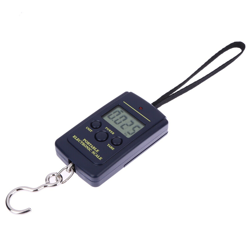 FREE FISHER 40kg-10g Mini Digital Scale for Fishing Luggage Travel Weighting Steelyard Hanging Electronic Hook Scale Kitchen Weight Tool