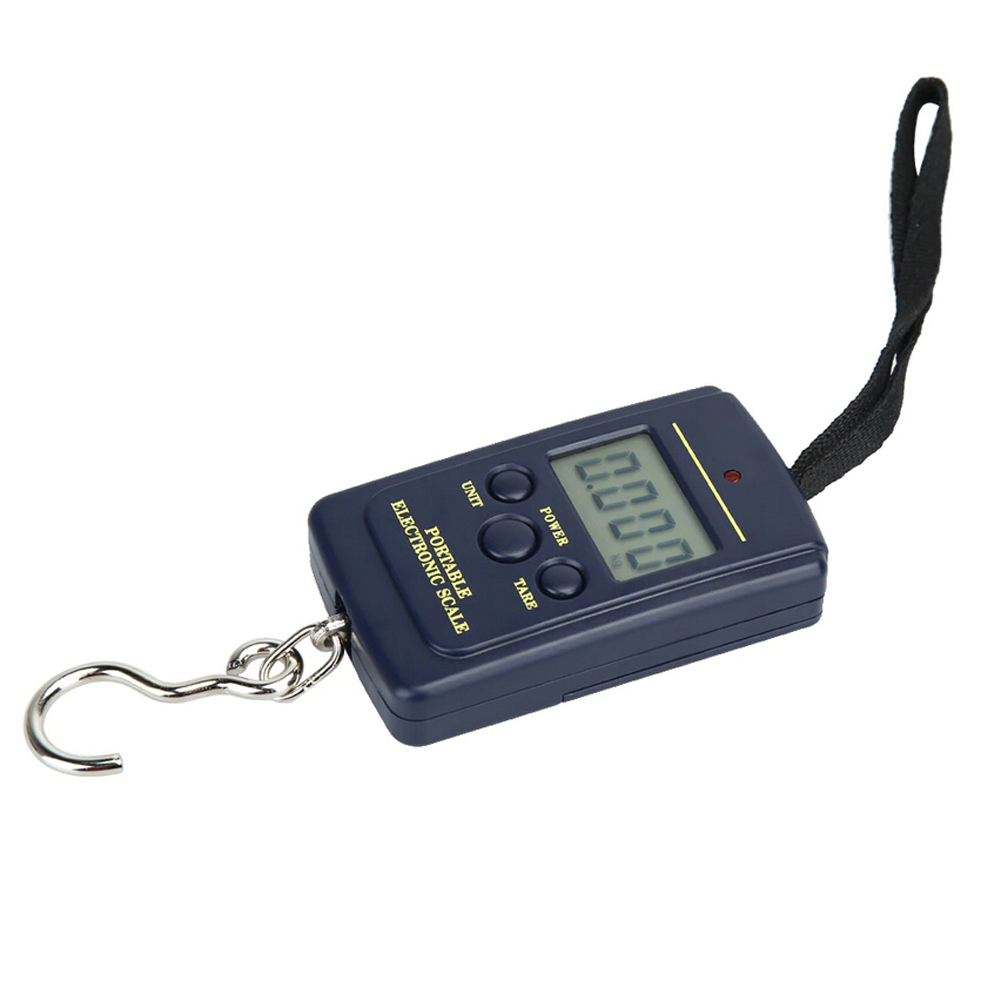 FREE FISHER 40kg-10g Mini Digital Scale for Fishing Luggage Travel Weighting Steelyard Hanging Electronic Hook Scale Kitchen Weight Tool