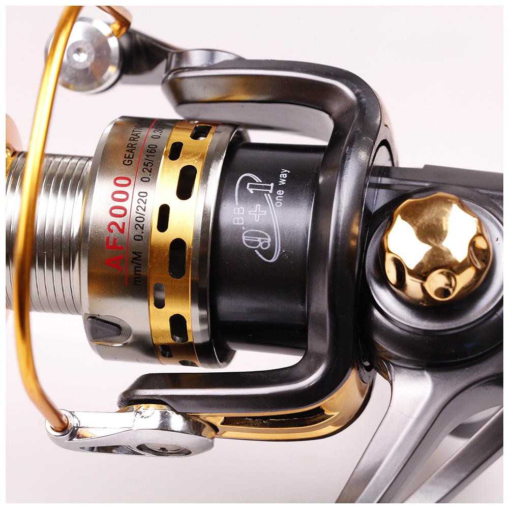 FREE FISHER Spinning Fishing Reel 9+1BB 5.1:1 Moulinet Carretel Fishin