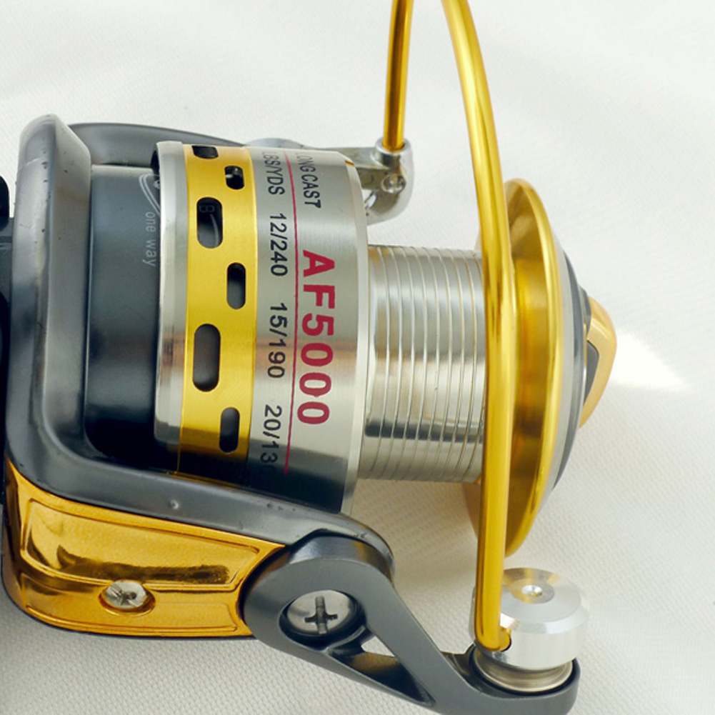FREE FISHER Spinning Fishing Reel 9+1BB 5.1:1 Moulinet Carretel Fishin