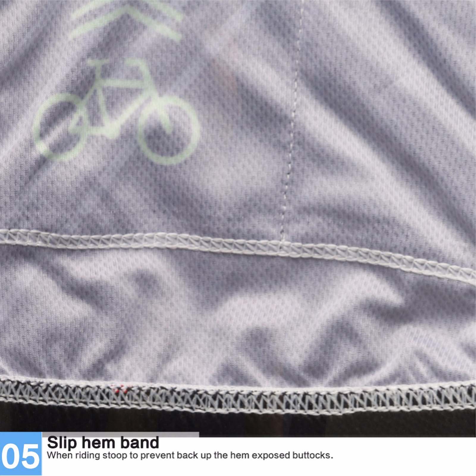 FREE FISHER Short Sleeve Boys Cycling Jersey Full Zipper Quick-Dry Breathable Mesh Bicycle Tops and Padded Shorts Racing Black Green