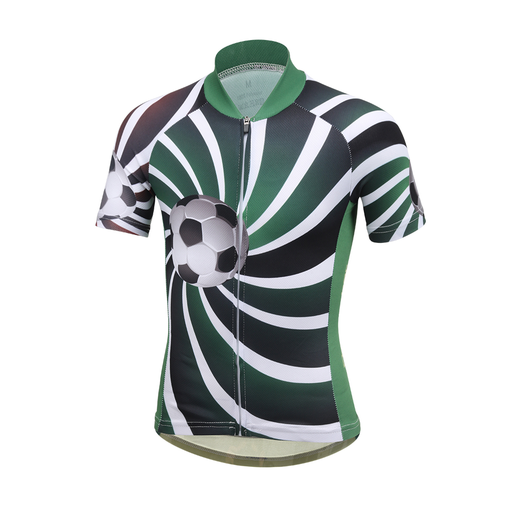 FREE FISHER Children's Cycling Jersey with Padded Shorts Breathable Quick-Dry Boys Short Sleeve Football MTB Riding Kids Bicycle Wear