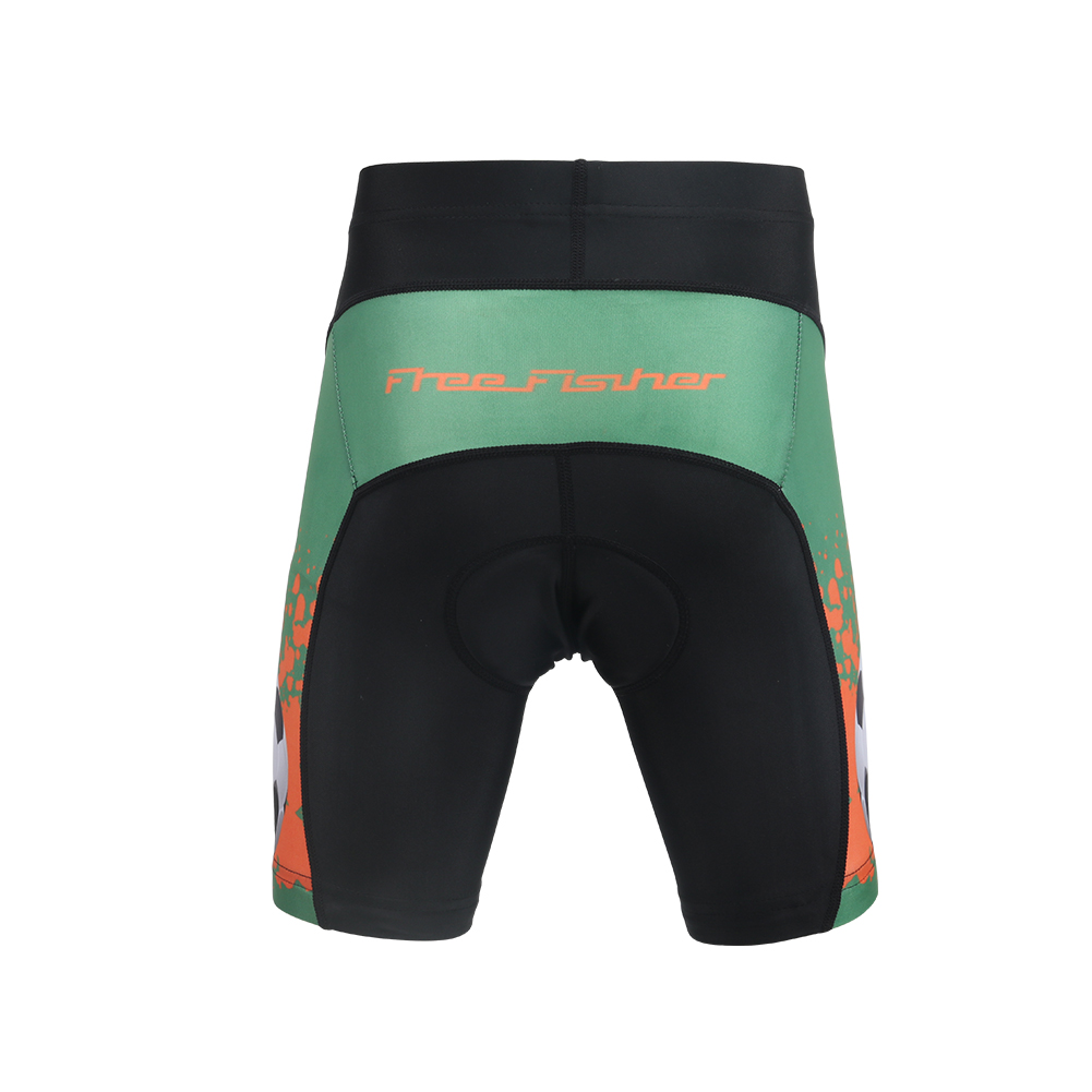 FREE FISHER Children's Cycling Jersey with Padded Shorts Breathable Quick-Dry Boys Short Sleeve Football MTB Riding Kids Bicycle Wear