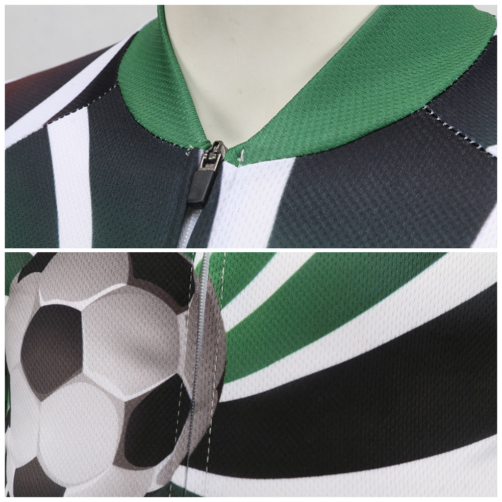 FREE FISHER Children's Cycling Jersey with Padded Shorts Breathable Quick-Dry Boys Short Sleeve Football MTB Riding Kids Bicycle Wear