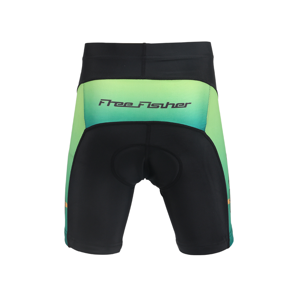 FREE FISHER Short Sleeve Children's Cycling Wear Mesh Cloth Breathable Boys Girls Bicycle Riding Tops with 3D Gel Cushion Shorts for Summer