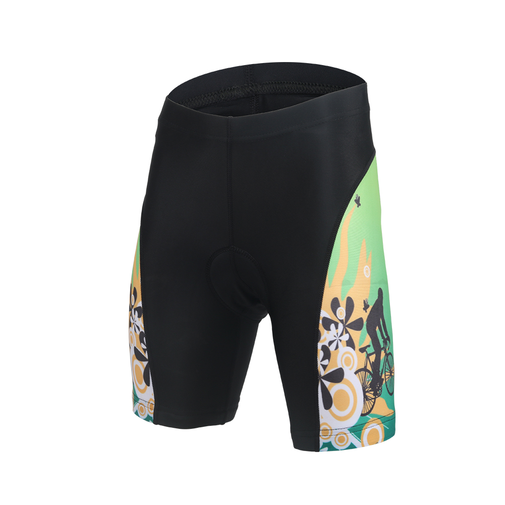 FREE FISHER Short Sleeve Children's Cycling Wear Mesh Cloth Breathable Boys Girls Bicycle Riding Tops with 3D Gel Cushion Shorts for Summer