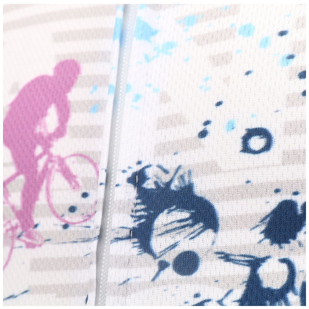 FREE FISHER Sailboat Print Boys Girls Bicycle Riding Tops with 3D Gel Cushion Shorts Children's Short Sleeve Cycling Wear