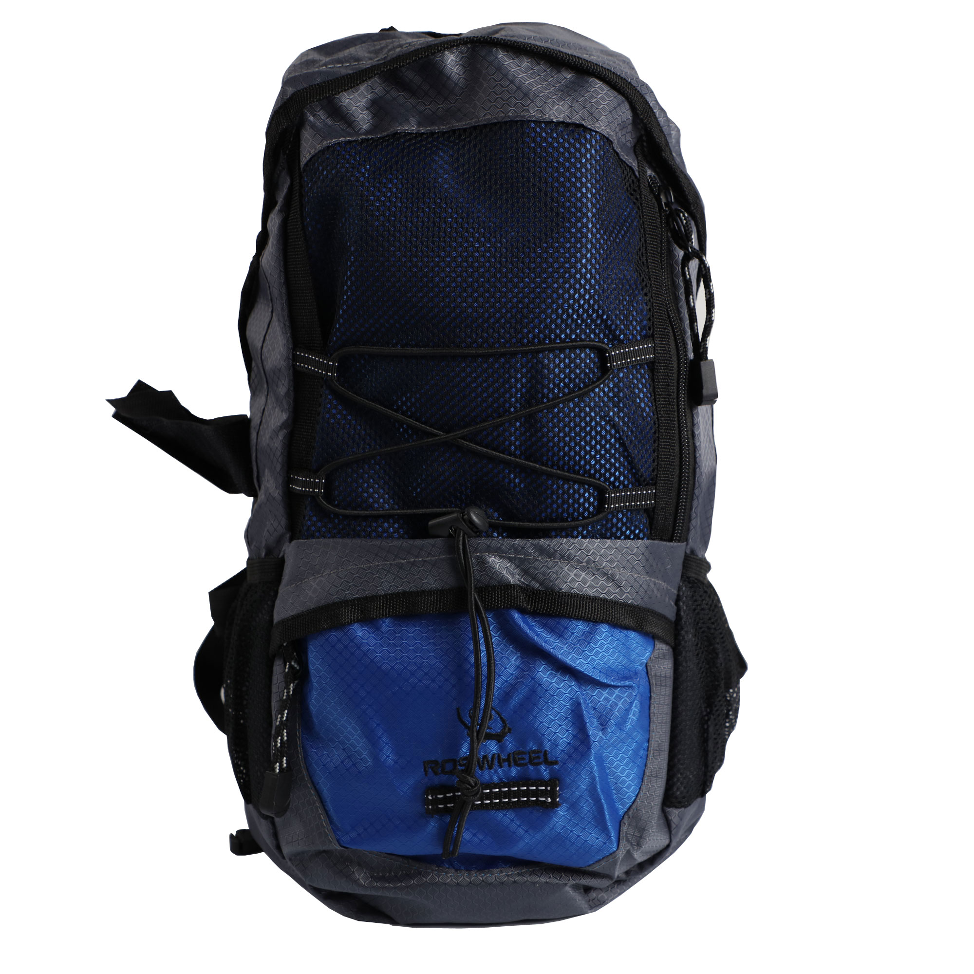 FREE FISHER 15L Large Capacity Backpack Lightweight Wide Shoulder Strap Mountaineering Fishing Bag for Outdoor Camping with Rain Cover