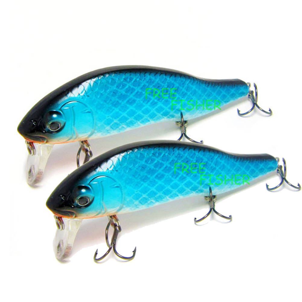 FREE FISHER 6pcs Jerkbaits Fishing Lures Set 3D Fish Eye 13cm 40g Giant Eady Shad Artificial Lures Swimbaits Sea Fishing Culter Pike Fishing Tackle