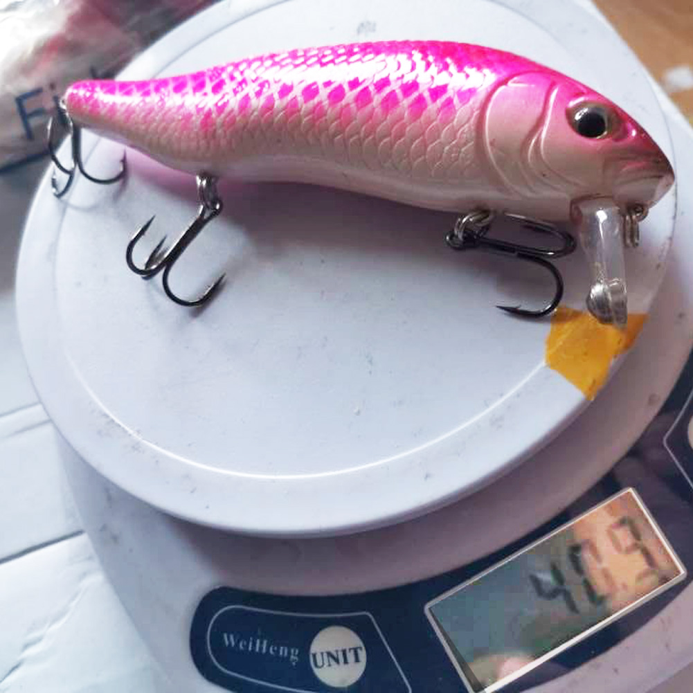 FREE FISHER 6pcs Jerkbaits Fishing Lures Set 3D Fish Eye 13cm 40g Giant Eady Shad Artificial Lures Swimbaits Sea Fishing Culter Pike Fishing Tackle