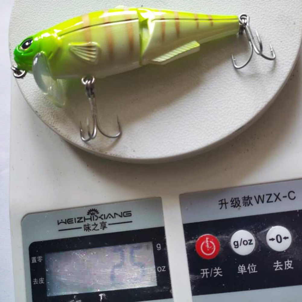 FREE FISHER 2pcs Fishing Lures Jerkbaits Set 2-Section 3D Fish Eye 10.5cm 24.5g Artificial Lures Swim Bait Joint Buster for Sea Fishing