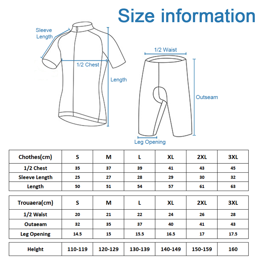 FREE FISHER Children's Cycling Wear Short Sleeve Mesh Cloth Breathable Boys Girls Bicycle Riding Tops with 3D Gel Cushion Shorts for Summer