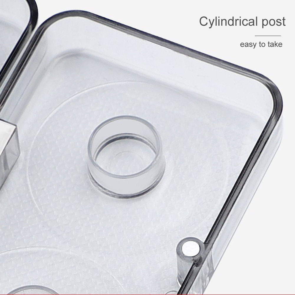 FREE FISHER Main Shaft Box 16-Shaft Winding Line ABS Plastic Box EVA Foam Spool Fishing Tackle Accessories for Freshwater/Saltwater