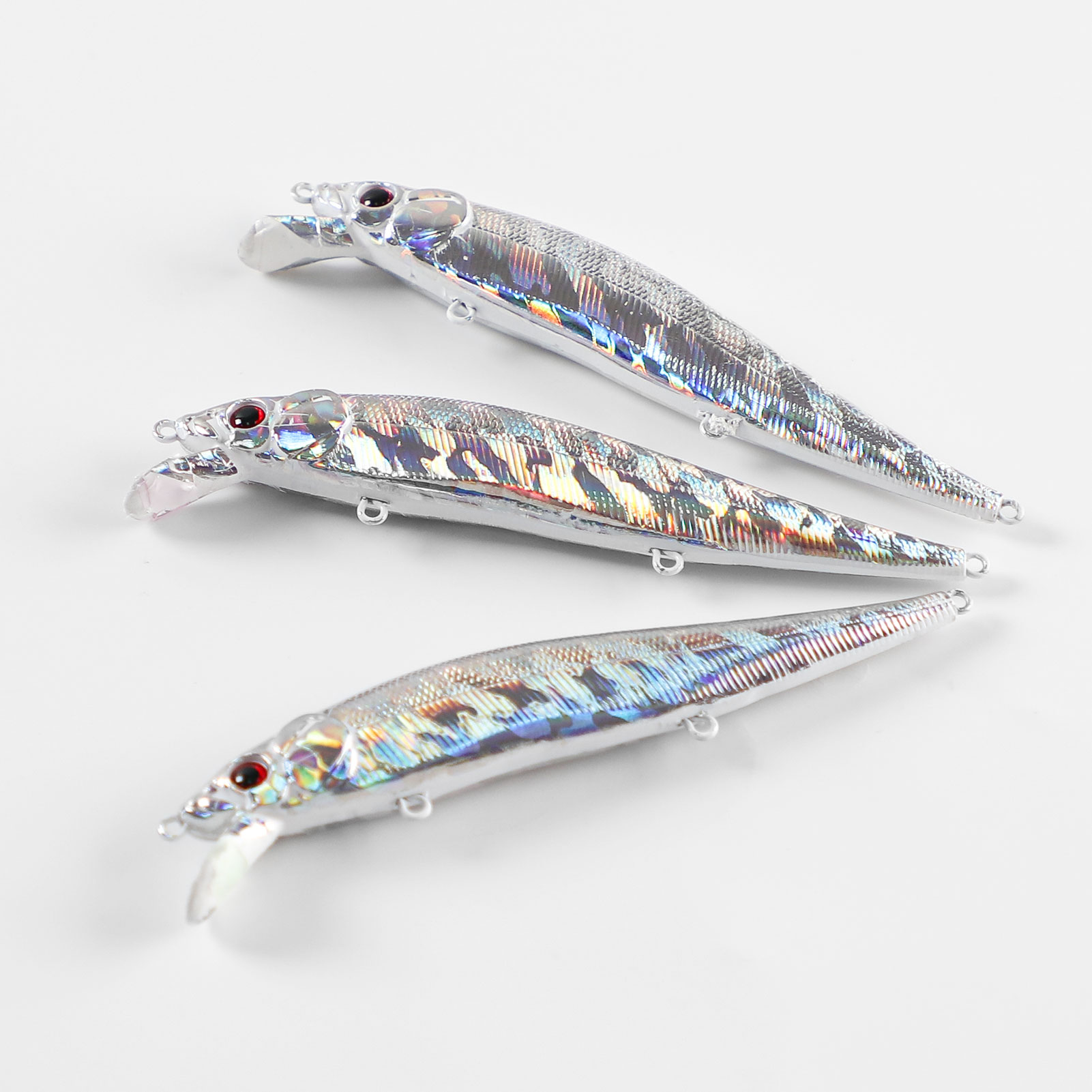 Wholesale Crankbait Hard Fishing Lures Holographic Slow Sinking Jerkbaits