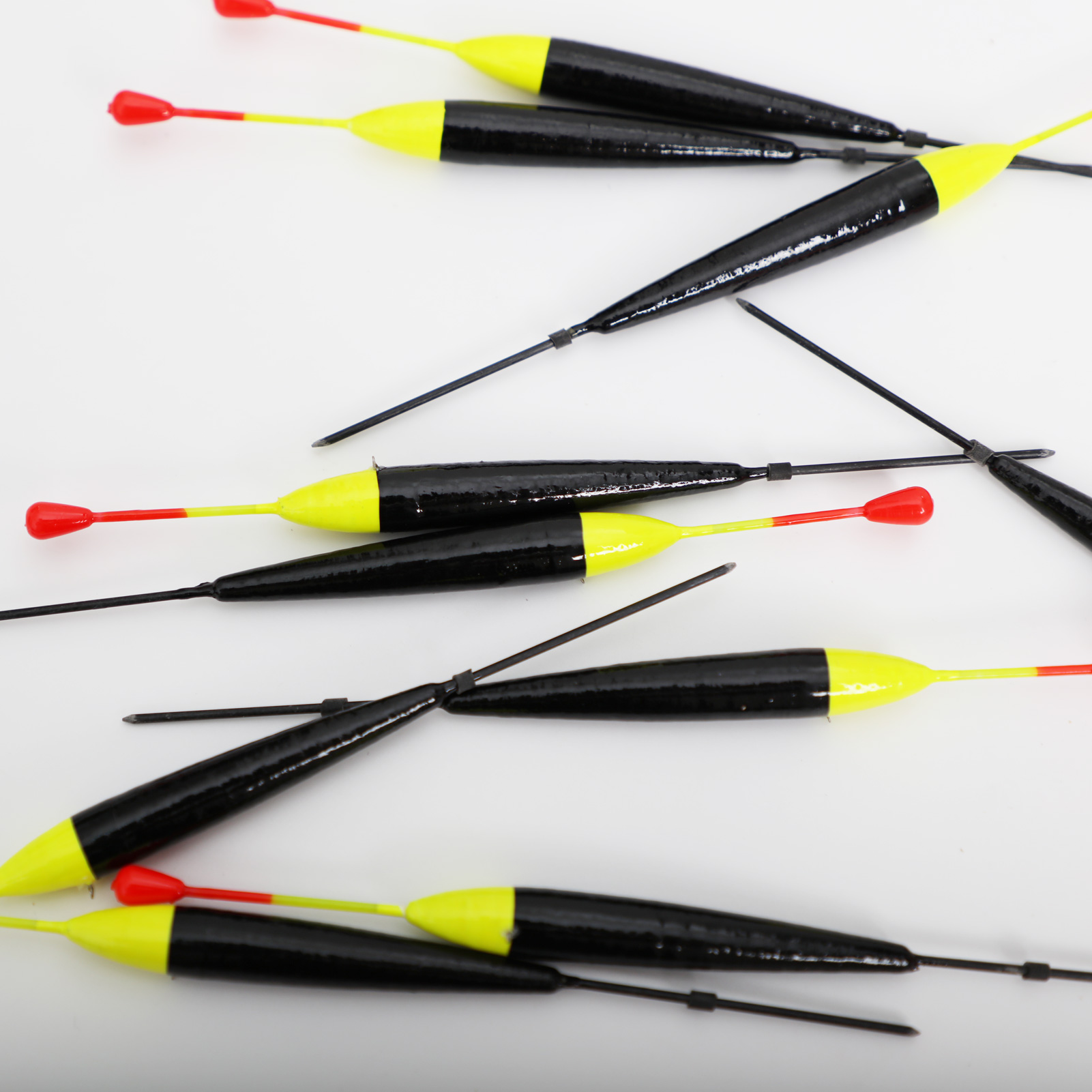 FREE FISHER 10pcs Carp Fishing Floats Set Buoy Bobber Stick Vertical  Fishing Bobber Cork Float Balsa Wood 2g 16.5CM