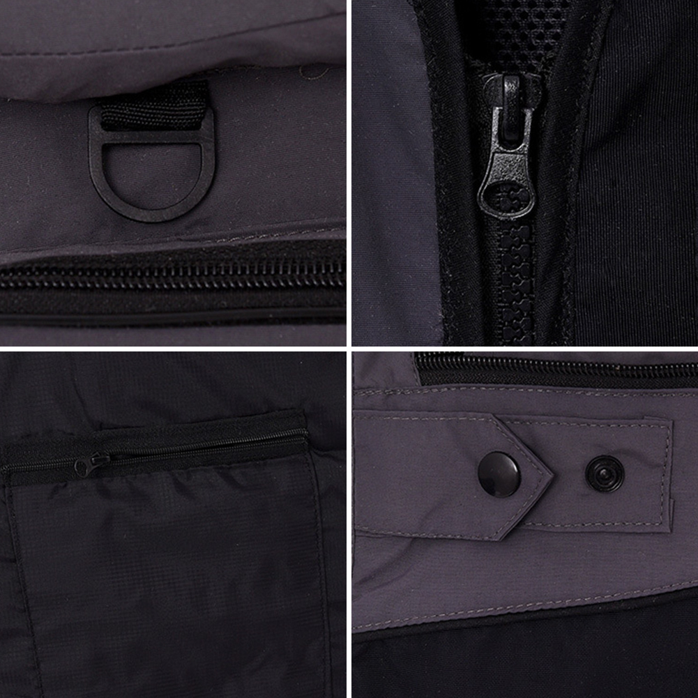 FREE FISHER Fishing Photography Vest with Pockets Men's Mesh Quick-Dry Waistcoat Outdoor Jackets for Camping Hunting Travelers Survival Utility Safety