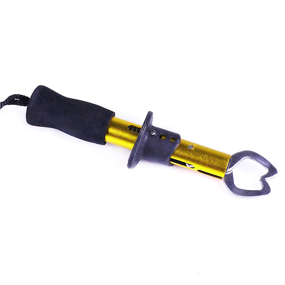 FREE FISHER Fishing Control Fish Clamp Portable Device 17cm Stainless Steel Fishing Lip Grip Holder Grabber Pliers Fishing Gripper Tool Tackle