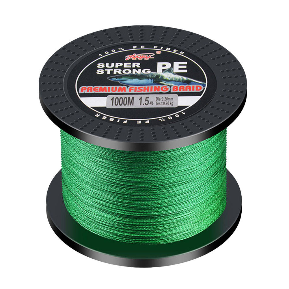 FREE FISHER Fishing Line 1000M 4 Strands Kite Wire Fishing Braided Line Multifilament 0.1-0.5mm PE Braid Wire for Saltwater/Freshwater