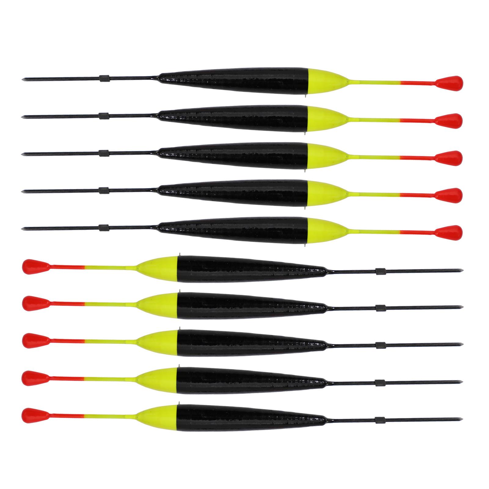 FREE FISHER 10pcs Carp Fishing Floats Set Buoy Bobber Stick Vertical  Fishing Bobber Cork Float Balsa Wood 2g 16.5CM