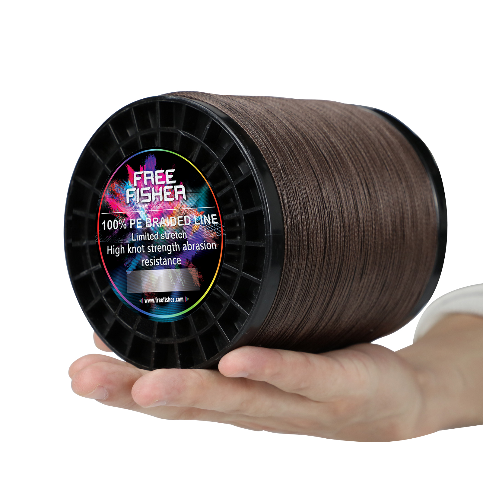 FREE FISHER Fishing Braided Line 2000m 4 Strands Multifilament 100% PE Kite Wire 10LB-100LB 0.1-0.55MM for Sea Fishing