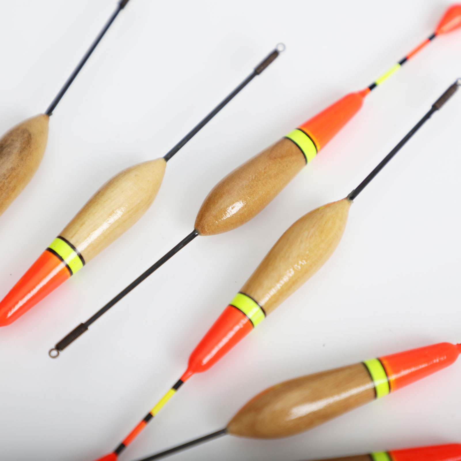 FREE FISHER 30Pcs/Lot Fishing Bobbers Cork Float Antenna Wood Fishing Floats Kit 14cm/5.51in Buoyancy 3g Floating Buoy for Bass/Carp