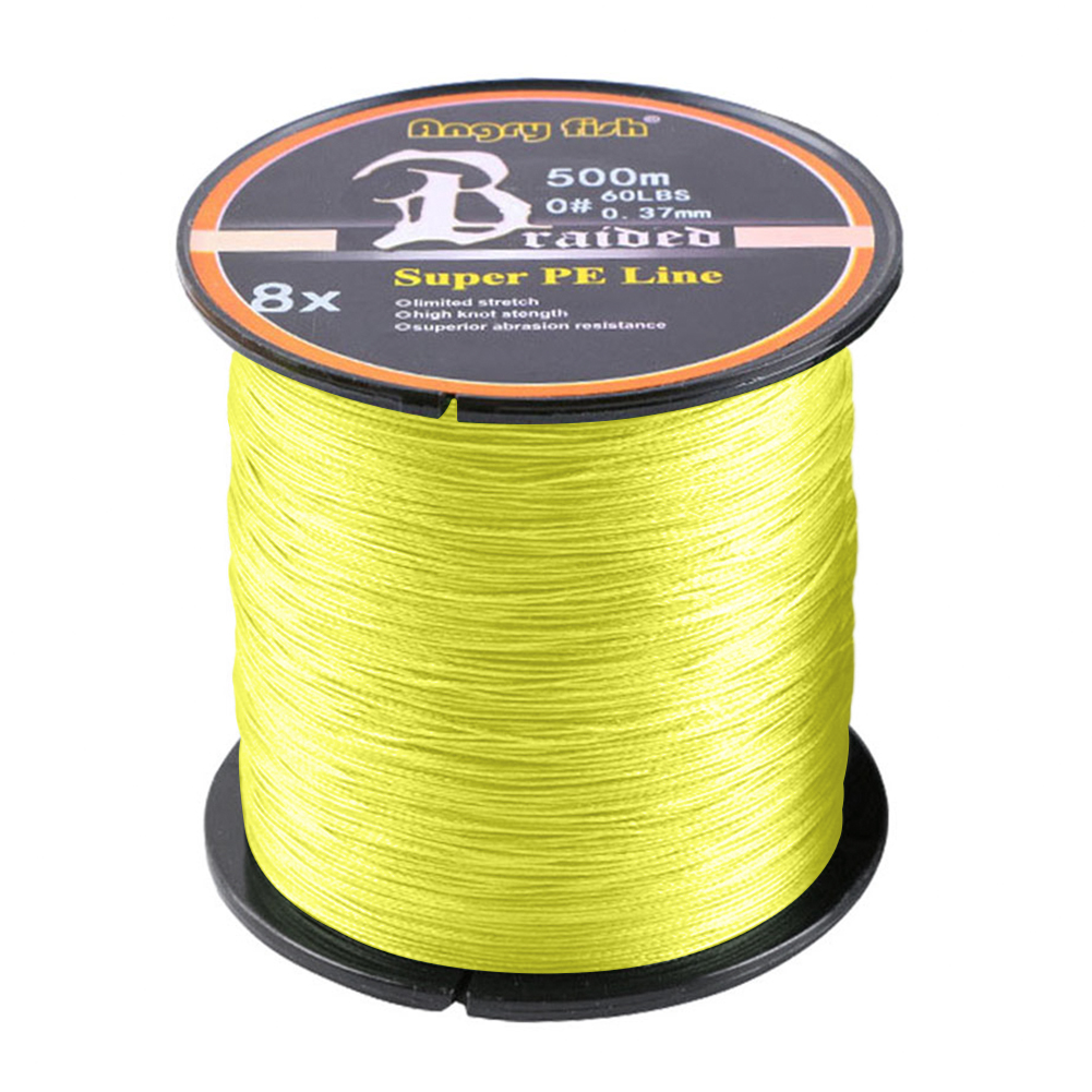 FREE FISHER 8 Strands 500M Braided Fishing Line 12-80LB PE Line Multifilament Saltwater Freshwater Smooth Floating Strong Braid Fish Wire